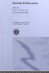 Derrida & Education - Gert J.J. Biesta ; Denise Egea-Kuehne - 9780415218139