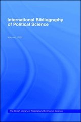IBSS: Political Science: 2001 Vol.50 - Compiled by the British Library of Political and Economic Science - 9780415284028
