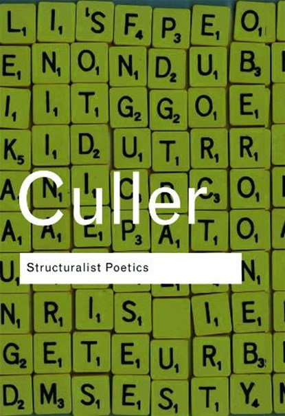 Structuralist Poetics, CULLER,  Jonathan - Paperback - 9780415289894