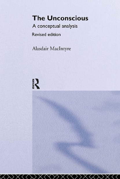 The Unconscious, Alasdair Chalmers MacIntyre - Gebonden - 9780415333030