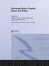 Exchange Rates, Capital Flows and Policy - Rebecca Driver ; Peter J N Sinclair ; Christoph Thoenissen - 9780415352635