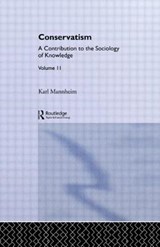Conservatism - Karl Mannheim - 9780415434584