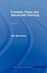 Freedom Power & Democ Plan V 4 - Karl Mannheim - 9780415436656