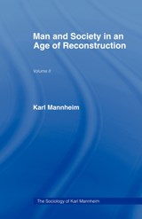 Man and Society in an Age of Reconstruction - Karl Mannheim - 9780415436748