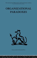 Organizational Paradoxes - Manfred F. R. Kets de Vries - 9780415488280