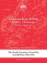 The Nordic Countries: From War to Cold War, 1944-51 - Tony Insall ; Patrick Salmon - 9780415594769