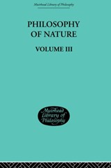 Hegel's Philosophy of Nature - G.W.F. Hegel - 9780415606776
