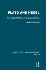 Plato and Hegel (RLE: Plato) - Gary Browning - 9780415623995