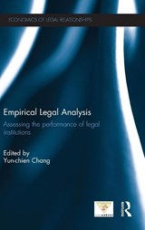 Empirical Legal Analysis - Yun-chien (Institutum Iurisprudentiae Chang - 9780415714440