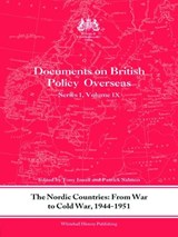 The Nordic Countries: From War to Cold War, 1944-51 - Tony Insall ; Patrick Salmon - 9780415724135