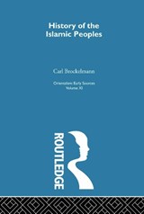 Hist Islam Peop:Orientalsm V11 - Carl Brockelmann - 9780415757874