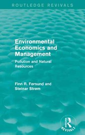 Environmental Economics and Management (Routledge Revivals)