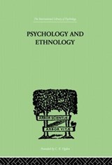 Psychology and Ethnology - W H R Rivers - 9780415864343