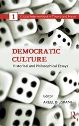 Democratic Culture - Akeel Bilgrami - 9780415864862