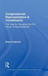 Congressional Representation & Constituents - Brian Frederick - 9780415873451