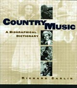 Country Music - Richard Carlin - 9780415938020