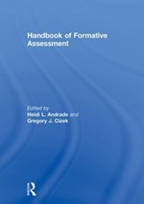 Handbook of Formative Assessment - Heidi Andrade ; Gregory J. Cizek - 9780415993197
