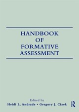 Handbook of Formative Assessment - Heidi Andrade ; Gregory J. Cizek - 9780415993203