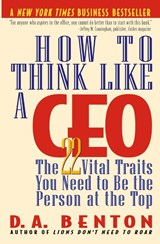 How To Think Like A Ceo - D.A. Benton - 9780446673075
