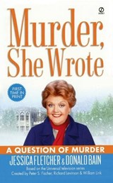 MURDER SHE WROTE A QUES OF MUR - FLETCHER,  Jessica - 9780451218179
