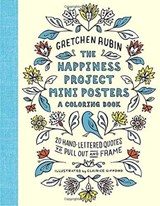 The Happiness Project Mini Posters: A Coloring Book - Gretchen Rubin - 9780451498380
