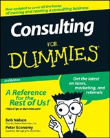 Consulting For Dummies - Bob (Nelson Motivation Nelson ; Peter (Leader to Leader magazine) Economy - 9780470178096