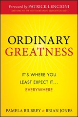 Ordinary Greatness - Pamela Bilbrey ; Brian Jones - 9780470524855