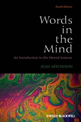 Words in the Mind - Jean (University of Oxford Aitchison - 9780470656471