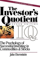 The Investor's Quotient - BERNSTEIN,  Jake - 9780471558767