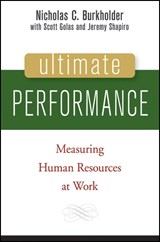 Ultimate Performance - Nicholas C. Burkholder ; Scott Golas ; Jeremy P. (Case Western Reserve University) Shapiro - 9780471741213