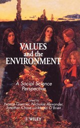 Values and the Environment - YVONNE (SOUTH BANK UNIVERSITY,  UK) Guerrier ; Nicholas (University of Ulster, UK) Alexander ; Jonathan (University of Surrey, UK) Chase ; Martin (University of Surrey, UK) O'Brien - 9780471960478