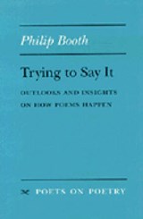 Trying to Say It - BOOTH,  Philip E. - 9780472065868