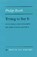Trying to Say It, BOOTH,  Philip E. - Paperback - 9780472065868