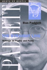 The Straight Line - Ron Padgett - 9780472067268