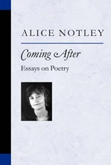 Coming After - NOTLEY,  Alice - 9780472068593