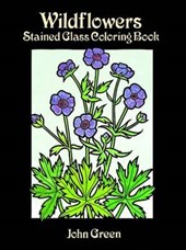 Wildflowers Stained Glass Coloring Book