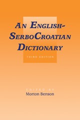 English-SerboCroatian Dictionary - Morton Benson - 9780521099219