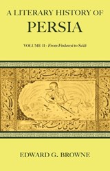 A Literary History of Persia - Edward G. Browne - 9780521116824