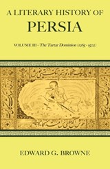 A Literary History of Persia - Edward G. Browne - 9780521116855