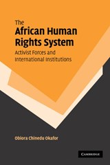 The African Human Rights System, Activist Forces and International Institutions - OBIORA CHINEDU (YORK UNIVERSITY,  Toronto) Okafor - 9780521184038