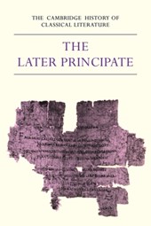 The Cambridge History of Classical Literature: Volume 2, Latin Literature, Part 5, The Later Principate