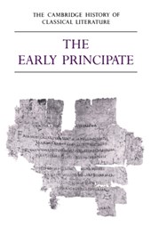 The Cambridge History of Classical Literature: Volume 2, Latin Literature, Part 4, The Early Principate