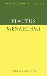 Plautus: Menaechmi - Plautus - 9780521349703