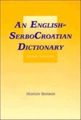 English-SerboCroatian Dictionary - Morton Benson - 9780521384964