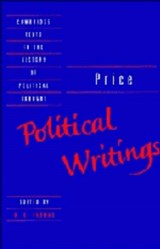 Price: Political Writings - Richard Price - 9780521401623