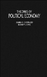 Theories of Political Economy - James A. (University of Washington) Caporaso ; David P. (University of Denver) Levine - 9780521425780