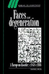 Faces of Degeneration - Daniel (Queen Mary University of London) Pick - 9780521457538