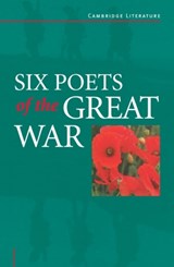 Six Poets of the Great War - Adrian Barlow - 9780521485692