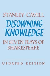 Disowning Knowledge - Stanley (Harvard University Cavell - 9780521529204