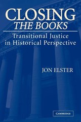 Closing the Books - Jon (Columbia University Elster - 9780521548540